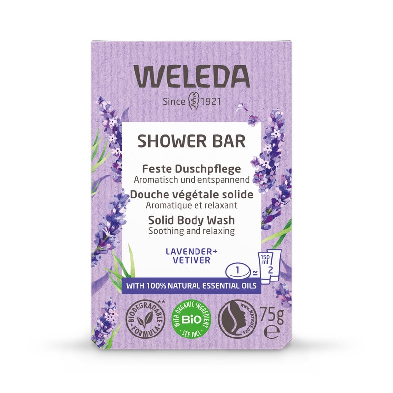 Weleda Shower Bar Lavender - 75g