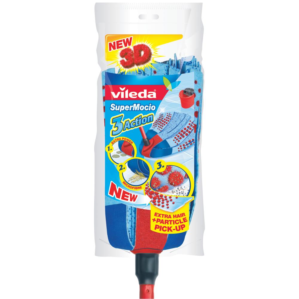 Vileda Supermocio 3Action Velour