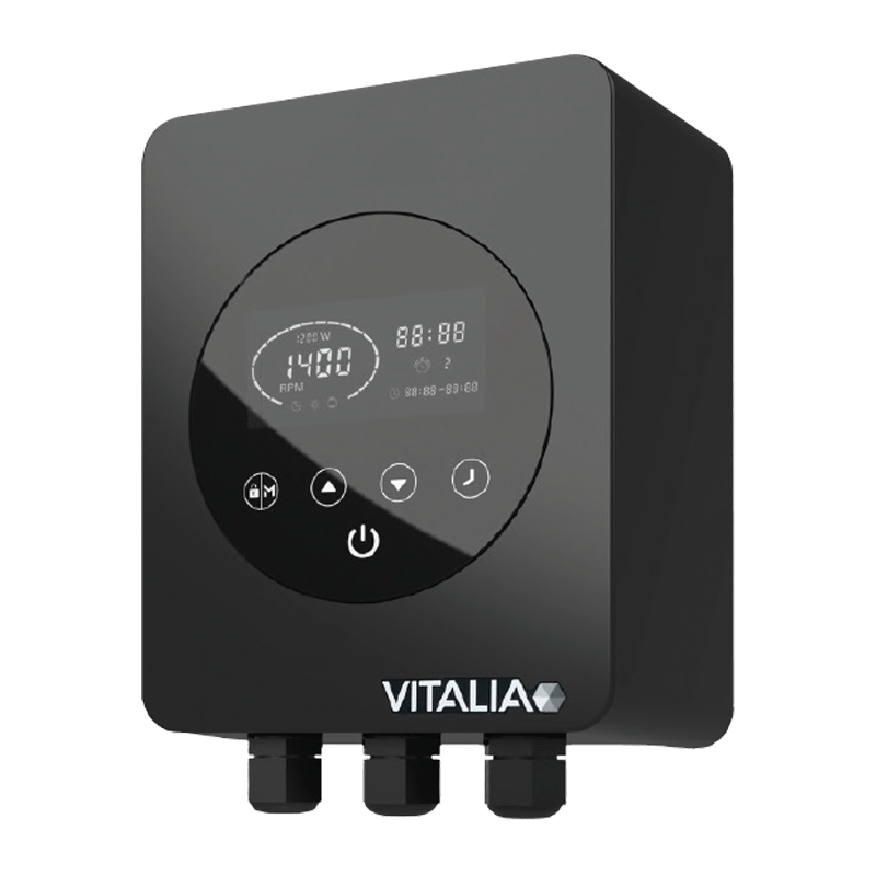 VITALIA COMFORT: Frekvensstyrning för pump, upp till 6A / 1,1 kW