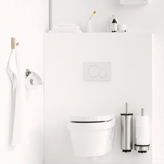 Toalettborste Brabantia Profile (Matt Stål)