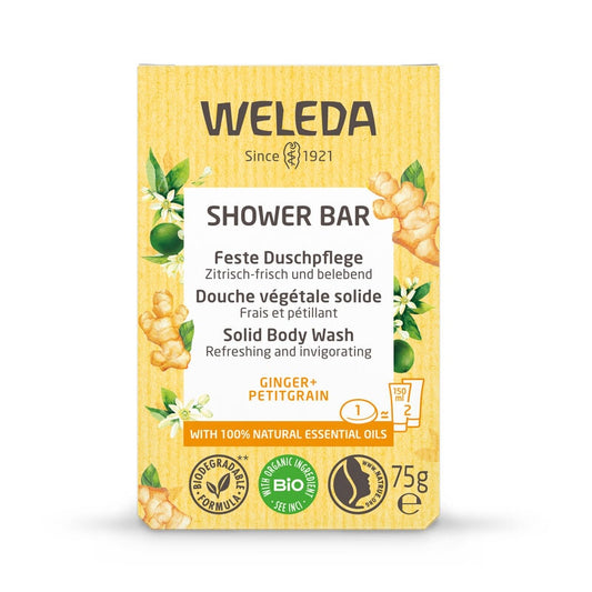 Weleda Shower Bar Ginger - 75g