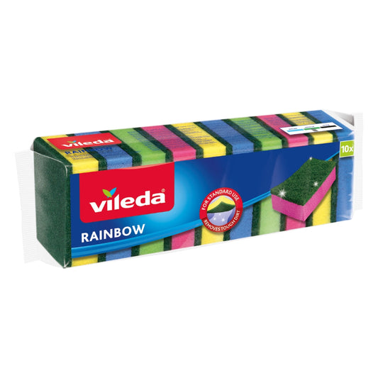 Vileda Skrubbsvamp Basic 10-Pack