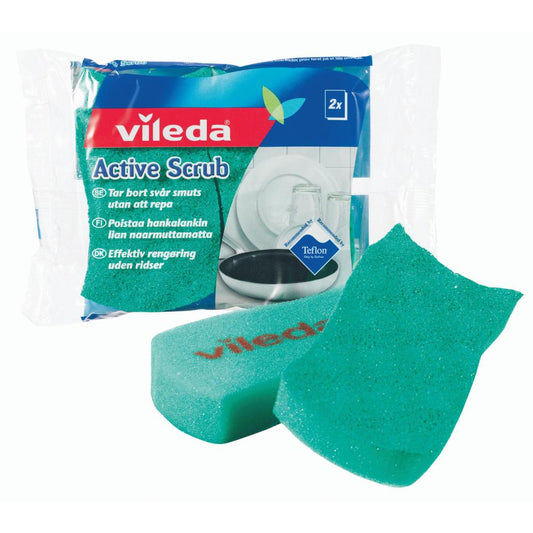 Vileda Rengöringssvamp Activ 2-Pack