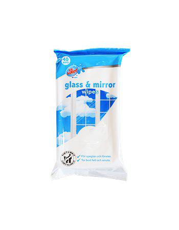 Våtservett Glasrengöring 40-Pack